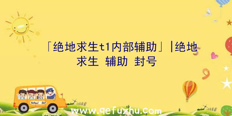 「绝地求生t1内部辅助」|绝地求生